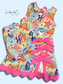PRE ORDER Here Fishy Blair Bow Athletic Twirl - ADULT
