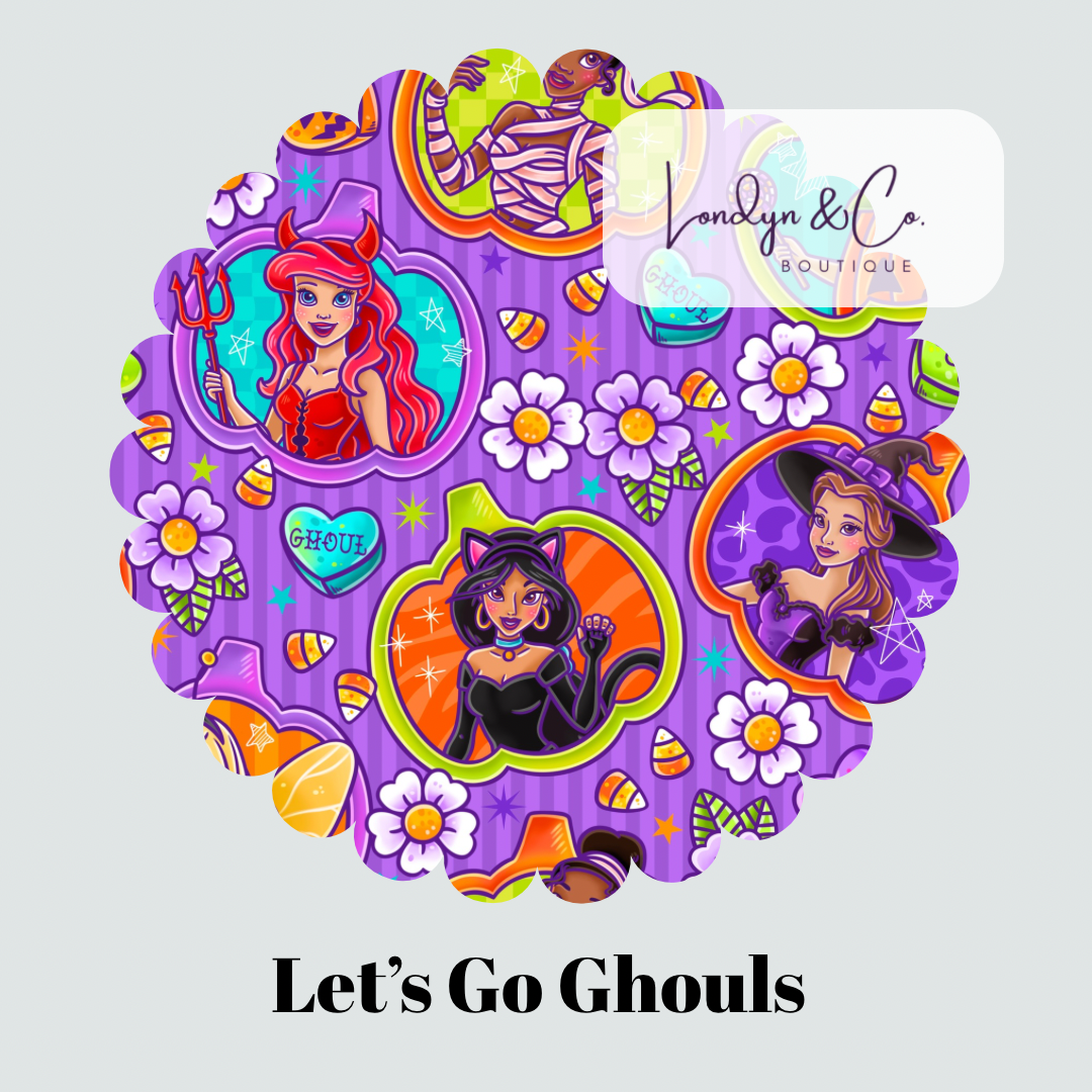 PRE-ORDER Let’s Go Ghouls ATHLETIC Full Zip - KIDS