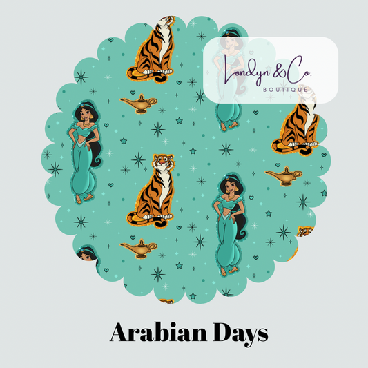 PRE-ORDER Arabian Days Classic Peplum Set- GIRL’S