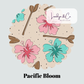 PRE ORDER   Pacific Bloom ATHLETIC Full Zip - ADULT