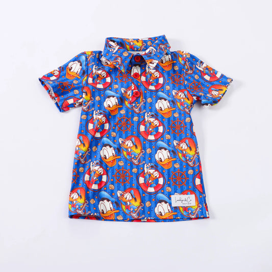 RTS Bon VoyDuck Athletic Polo- MENS