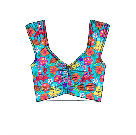 PRE ORDER Reef Rascals Cropped Top Swim - ADULT