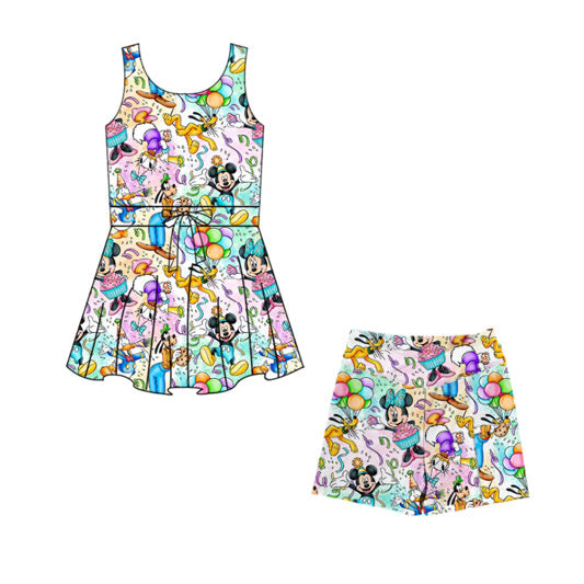 PREORDER Celebrate Magic Athletic Dress  - GIRL’S