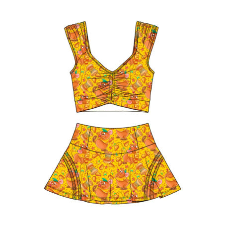 PREORDER Gus Cropped Athletic Set  - GIRL’S