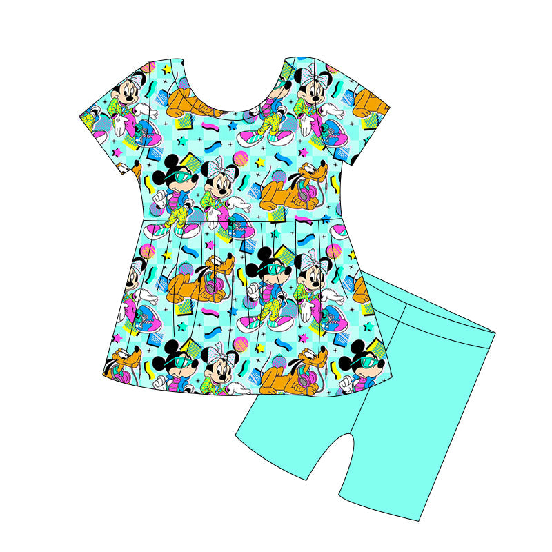 PRE ORDER Retro Mouse Classic Peplum Set - ADULT