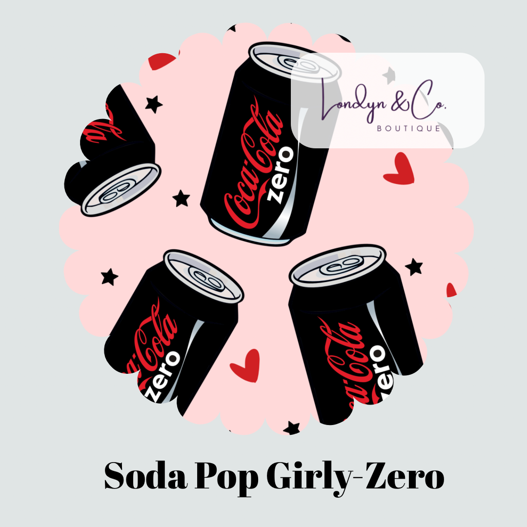 RTS Soda Pop Girly - Zero  ATHLETIC PULLOVER - ADULT