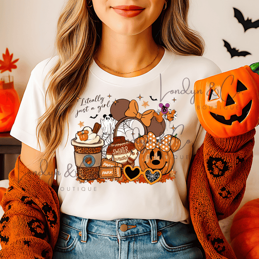 Fall Disney Girl Sweatshirt