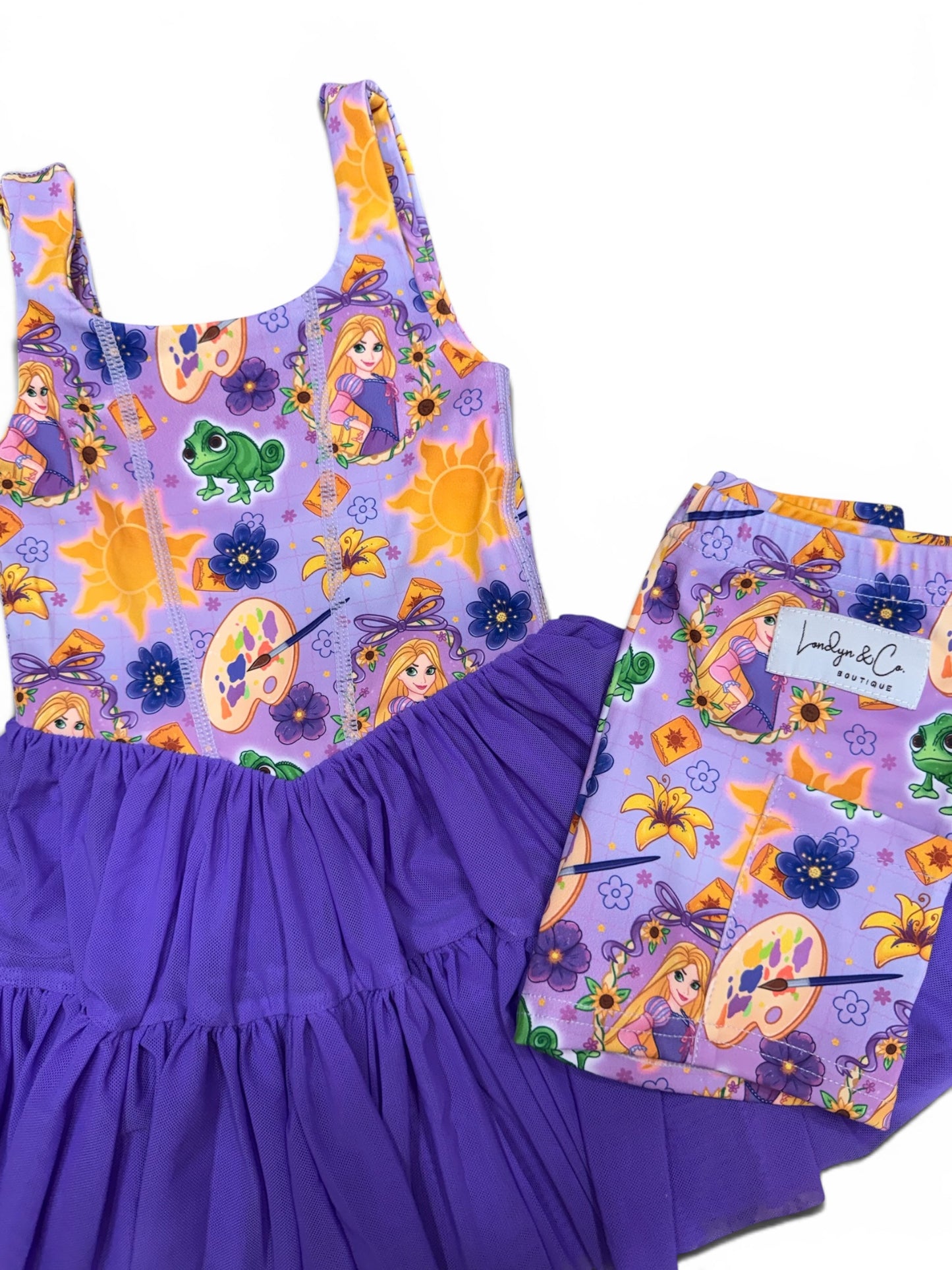 RTS Gleam & Glow Tulle Twirl Dress Set  - GIRL’S