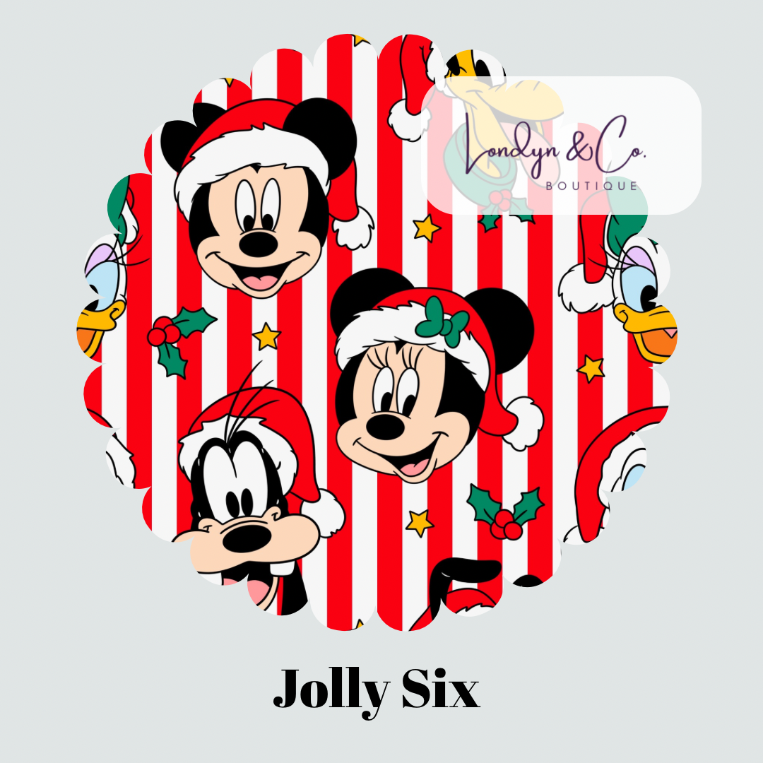 PRE-ORDER The Jolly Six  ATHLETIC Full Zip - KIDS