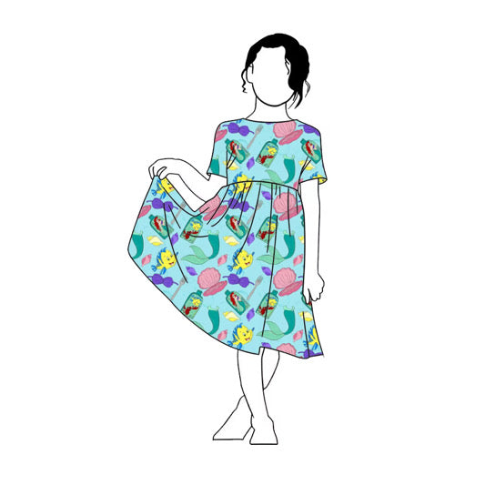 RTS Mermaid Wishes Classic Twirl - ADULT