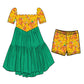 PREORDER Gus Athletic MOLLY Short SleeveTulle Twirl Set  - GIRL’S