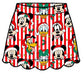 PREORDER The Jolly Six Scalloped  Skort  - ADULT