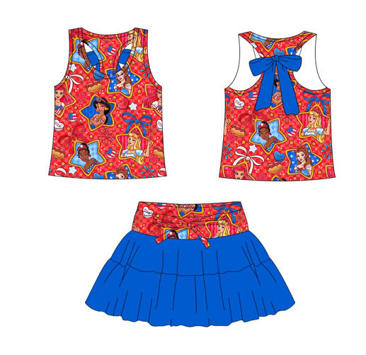 RTS FOJ Princess Racer Bow Athletic Set  - GIRL’S