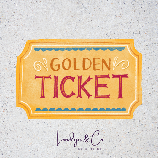 GOLDEN TICKET MYSTERY GIFT w/ Purchase