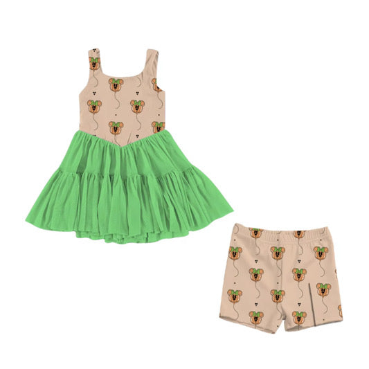 PREORDER Boo-lloons Tulle Twirl Dress Set  - GIRL’S
