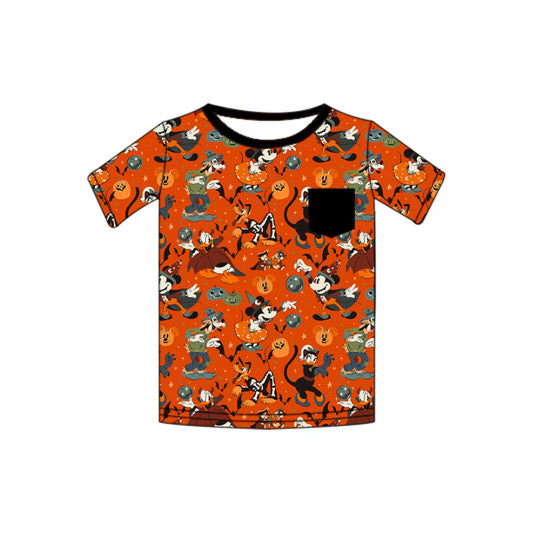 PRE-ORDER Haunted Mouse Cotton Pocket Tee- Kids