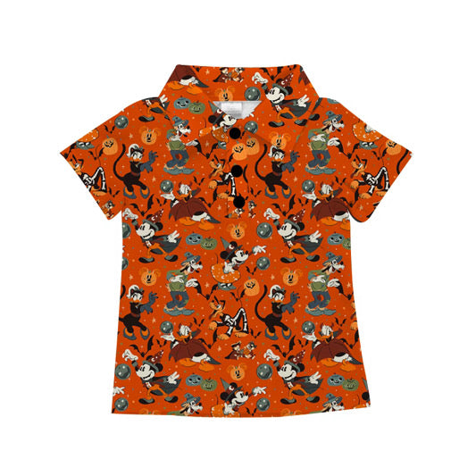 PREORDER Haunted Mouse Athletic Polo- MENS