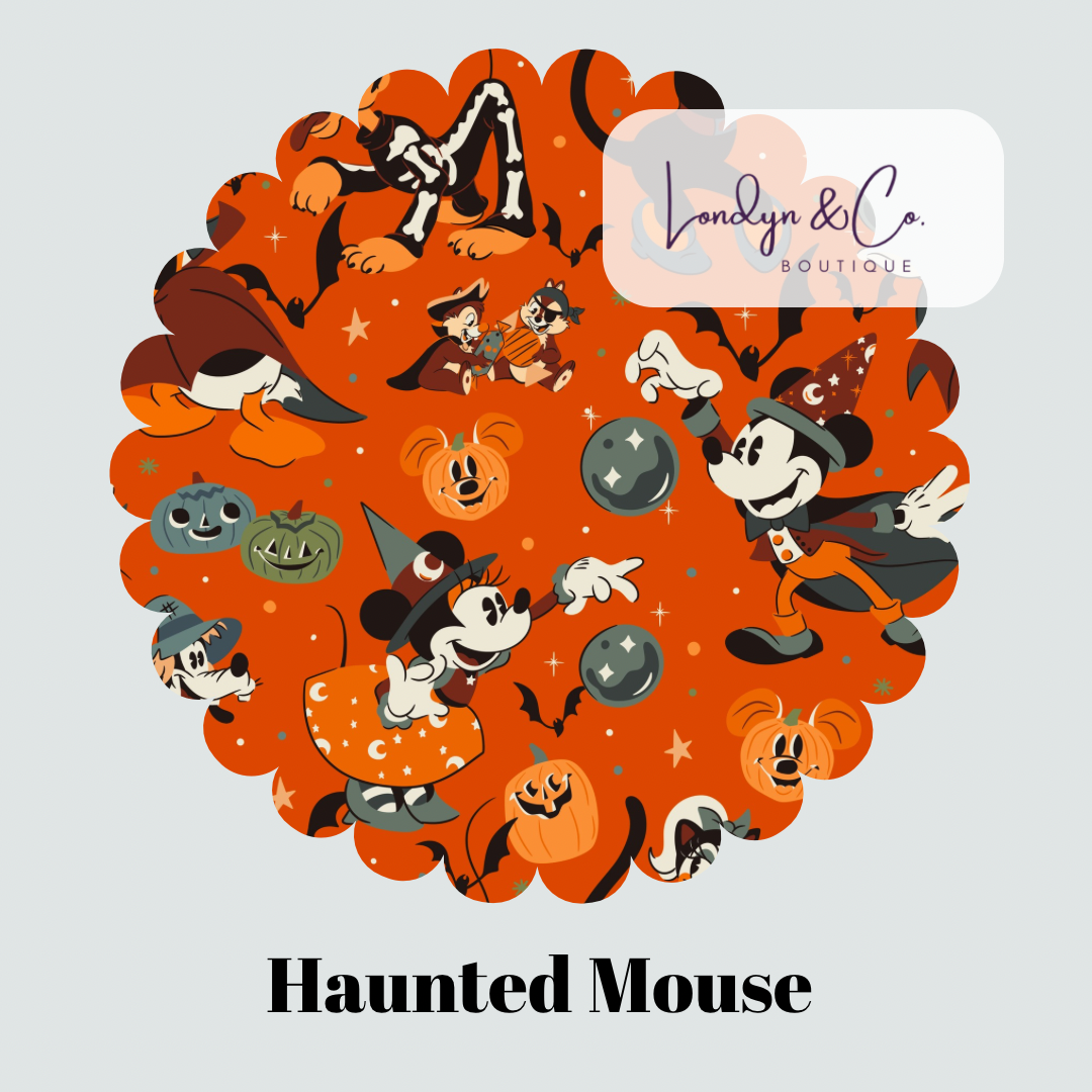 RTS Haunted Mouse Dad Shirt- MENS