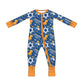 PREORDER  Dreidel Days - Infant Zippy with fold over hand cuffs