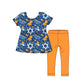 PRE-ORDER Dreidel Days Classic Peplum Set- GIRL’S