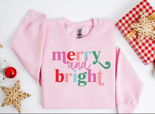 Merry and Bright Sweatshirt