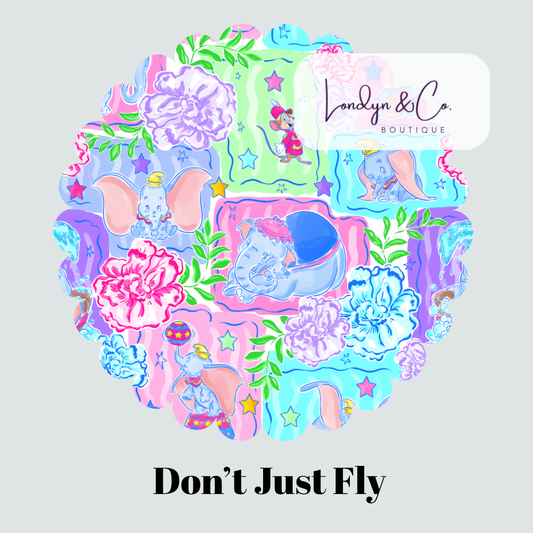 PRE ORDER Don’t Just Fly ATHLETIC PULLOVER - ADULT