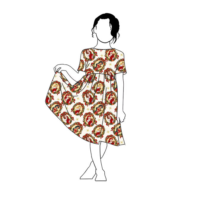 PRE-ORDER  Yuletide Royalty Classic Twirl- GIRL’S