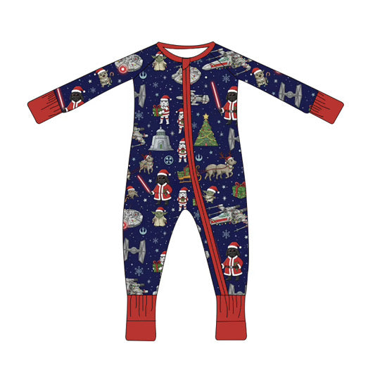 PREORDER Galactic Cheer - Infant Zippy with fold over hand cuffs
