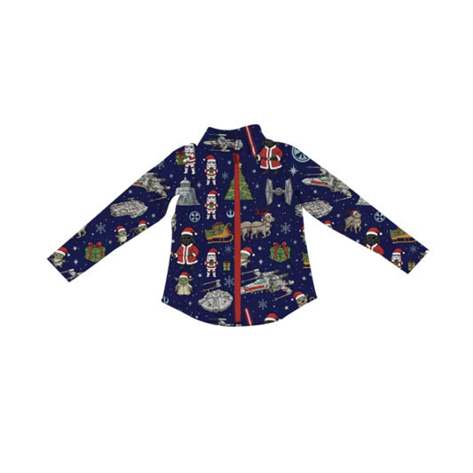 PRE-ORDER Galactic Cheer BAMBOO Full Zip - KIDS