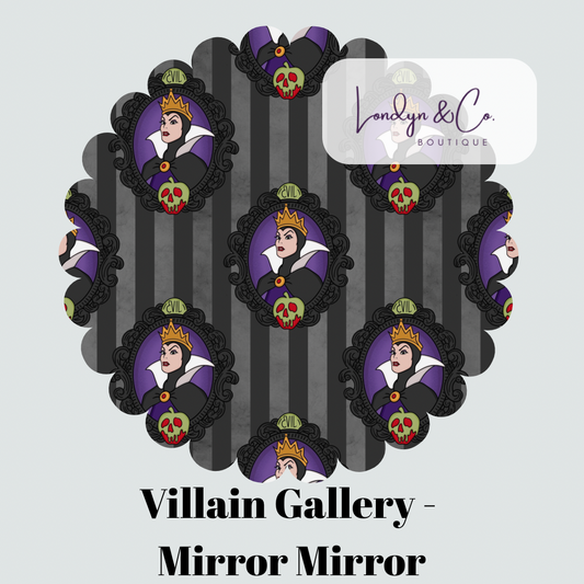 PRE ORDER Villain Gallery -  Mirror Mirror Athletic Set - ADULT