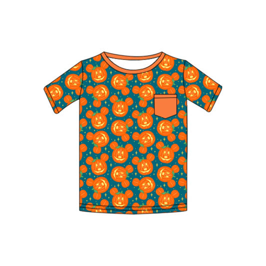 PRE ORDER Main Street Pumpkins Cotton Pocket Tee- ADULT