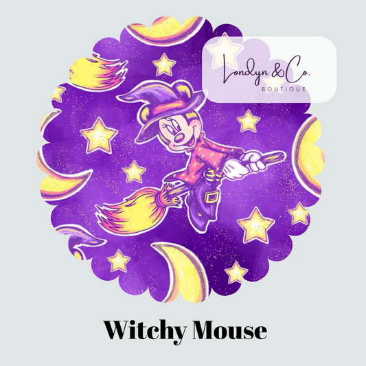 RTS Witchy Mouse Athletic Polo- MENS