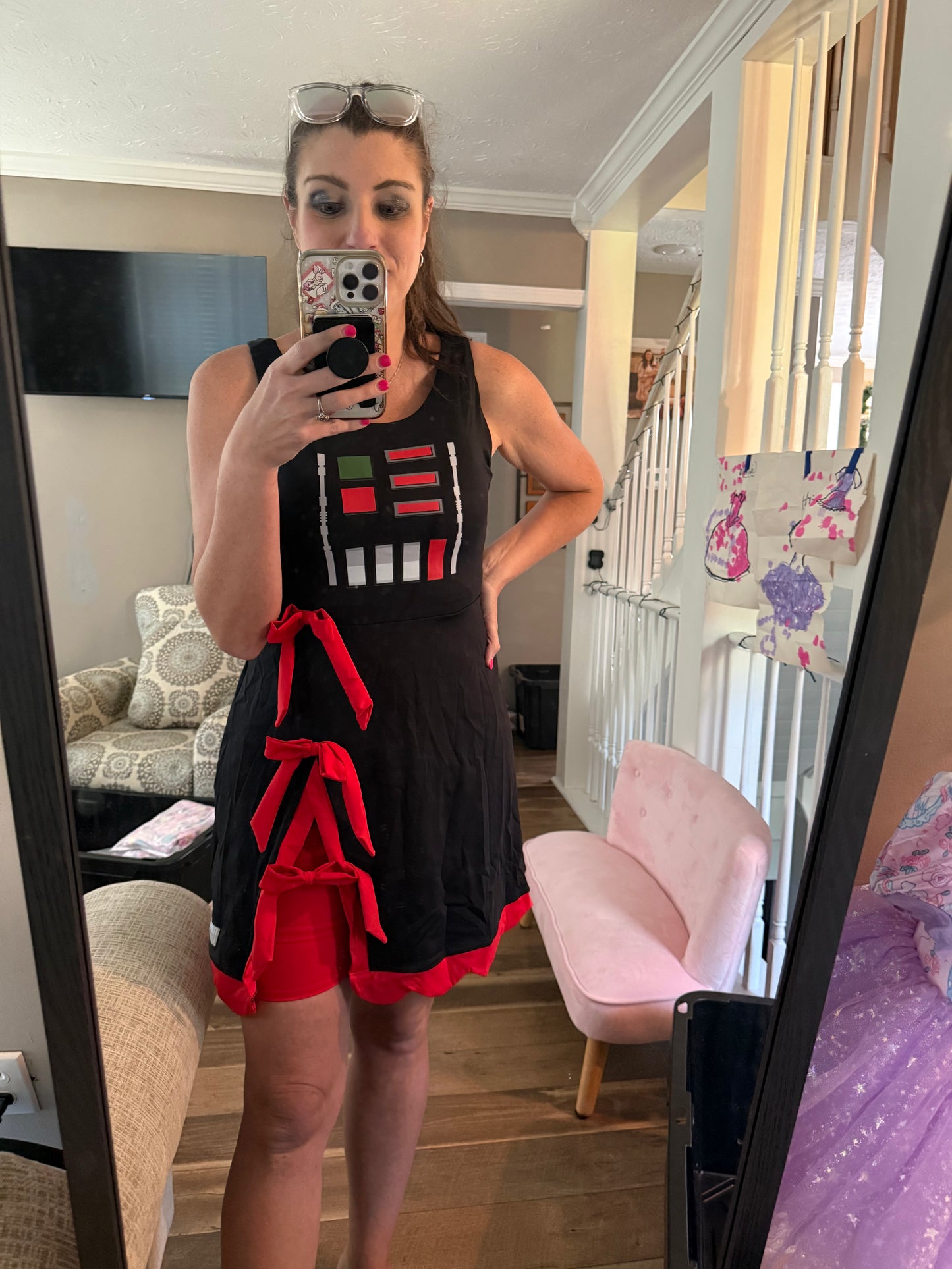 RTS Dark Side Bow Athletic Dress - ADULT